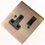 Flat Plate Victorian Socket